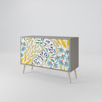 HELLO SPRING Sideboard mit 2 Türen in Grau