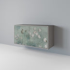 NIGHT LADY Sideboard mit 2 Türen in Grau