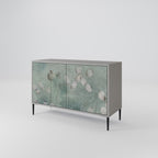 NIGHT LADY Sideboard mit 2 Türen in Grau