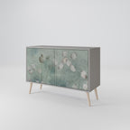 NIGHT LADY Sideboard mit 2 Türen in Grau