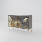 GENTLE POWER Sideboard mit 2 Türen in Grau