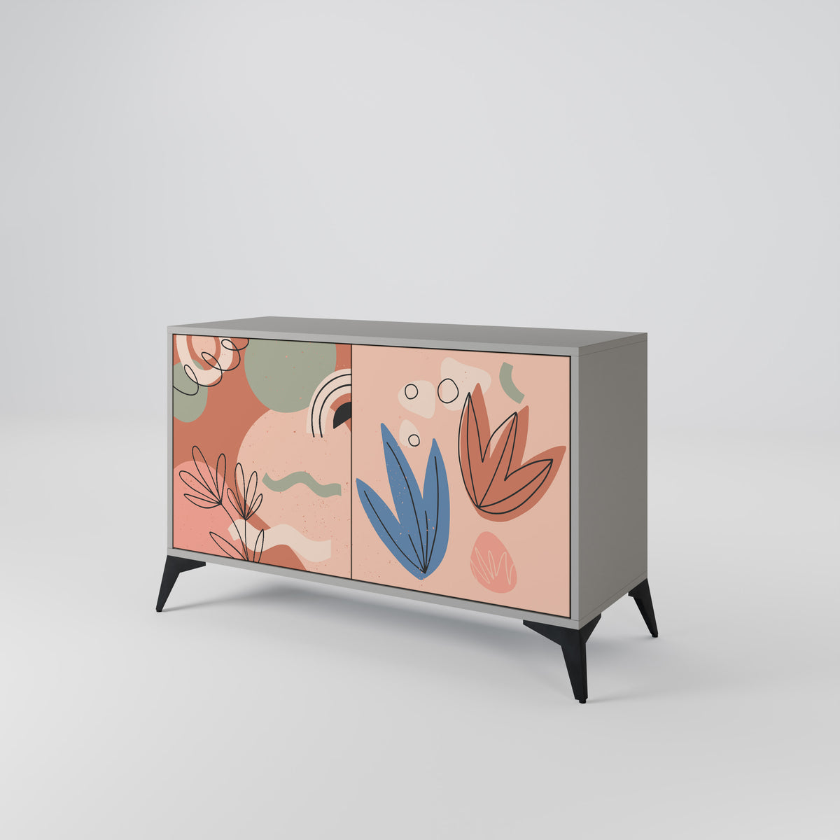 PASTEL DESTINY 2-türiges Sideboard