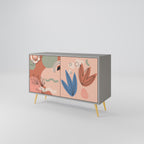 PASTEL DESTINY Sideboard mit 2 Türen in Grau