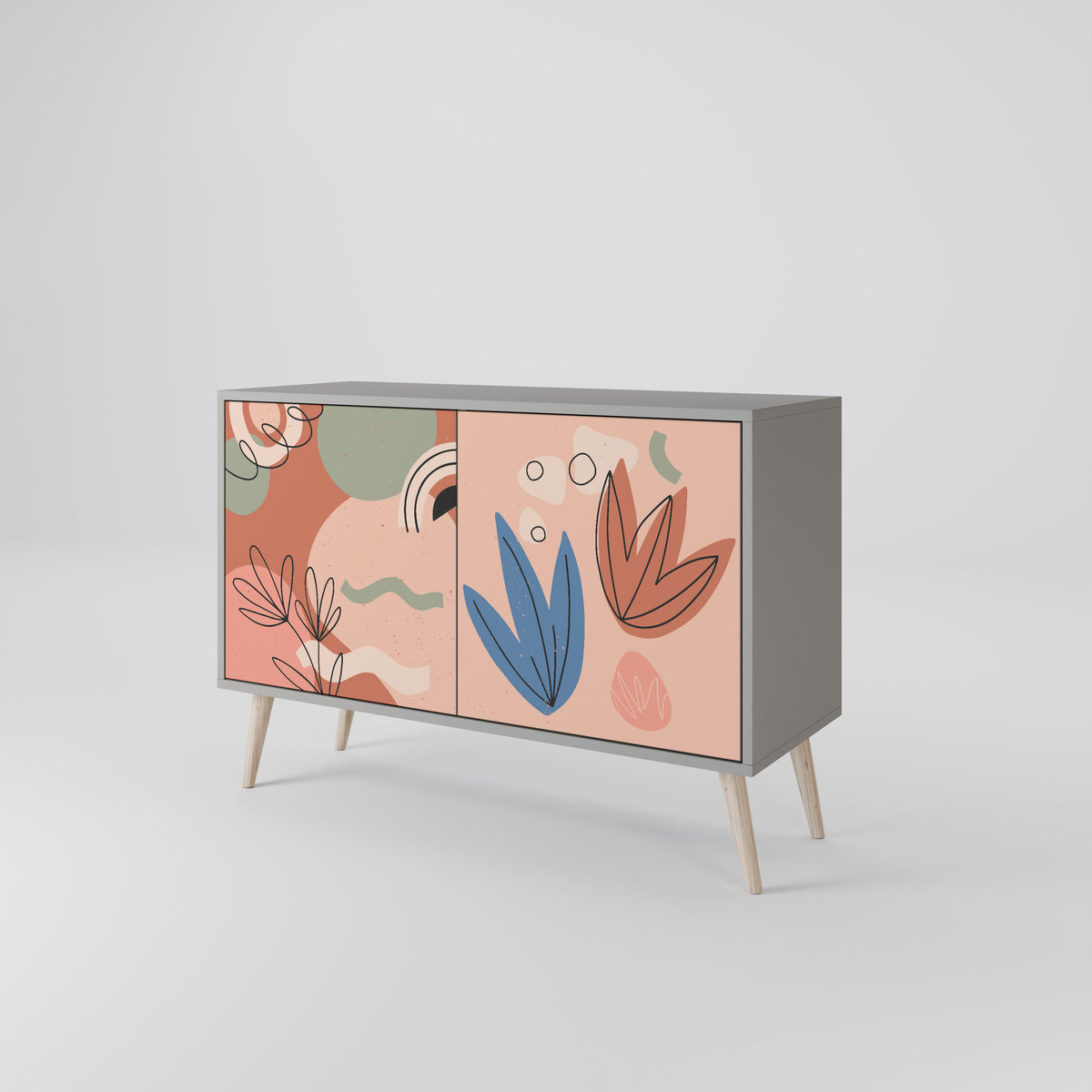 PASTEL DESTINY 2-türiges Sideboard
