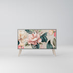 FLORAL GRACE Sideboard mit 2 Türen in Grau