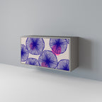 MAGIC NATURE 2-Door Sideboard in Grey Finish