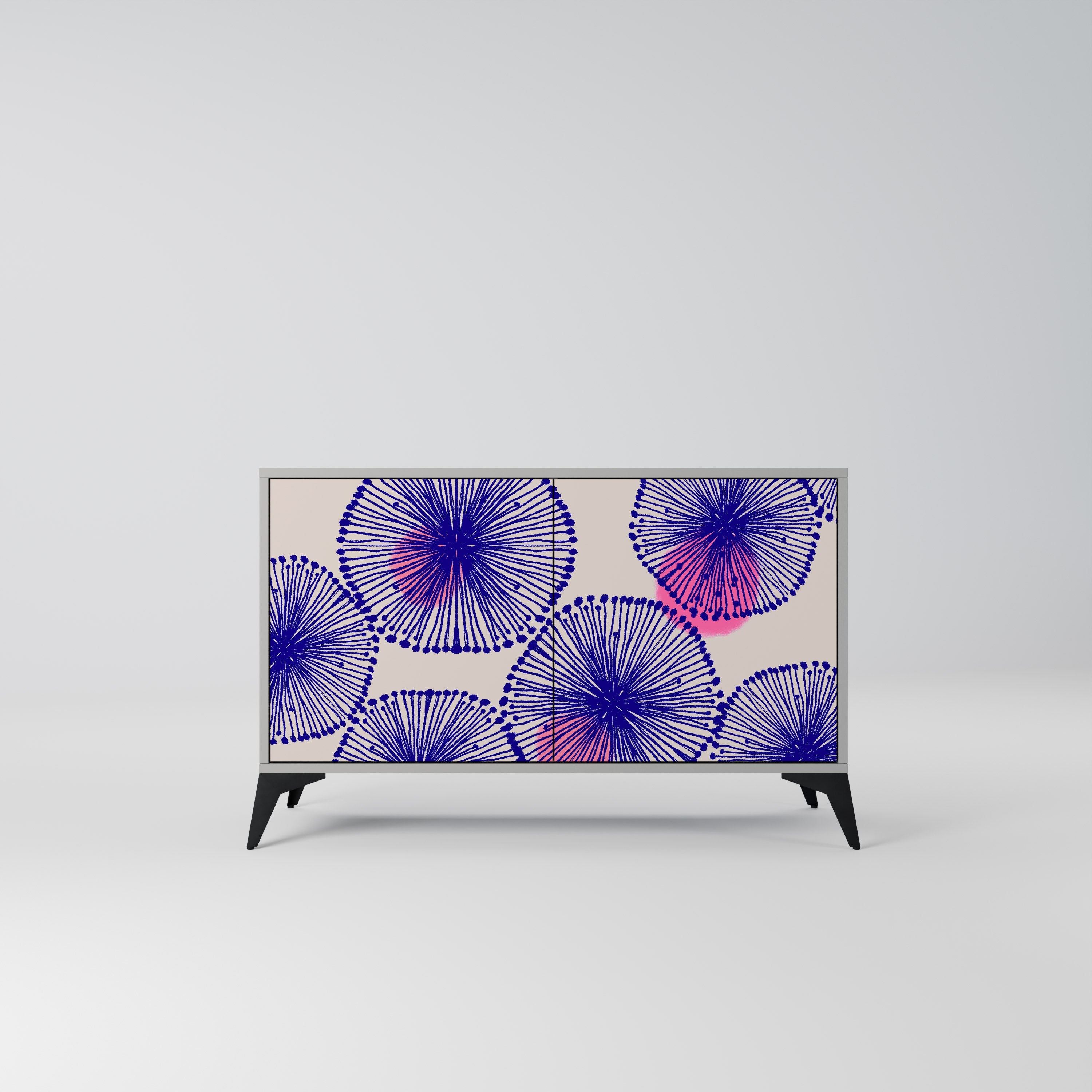 MAGIC NATURE Sideboard mit 2 Türen in Grau