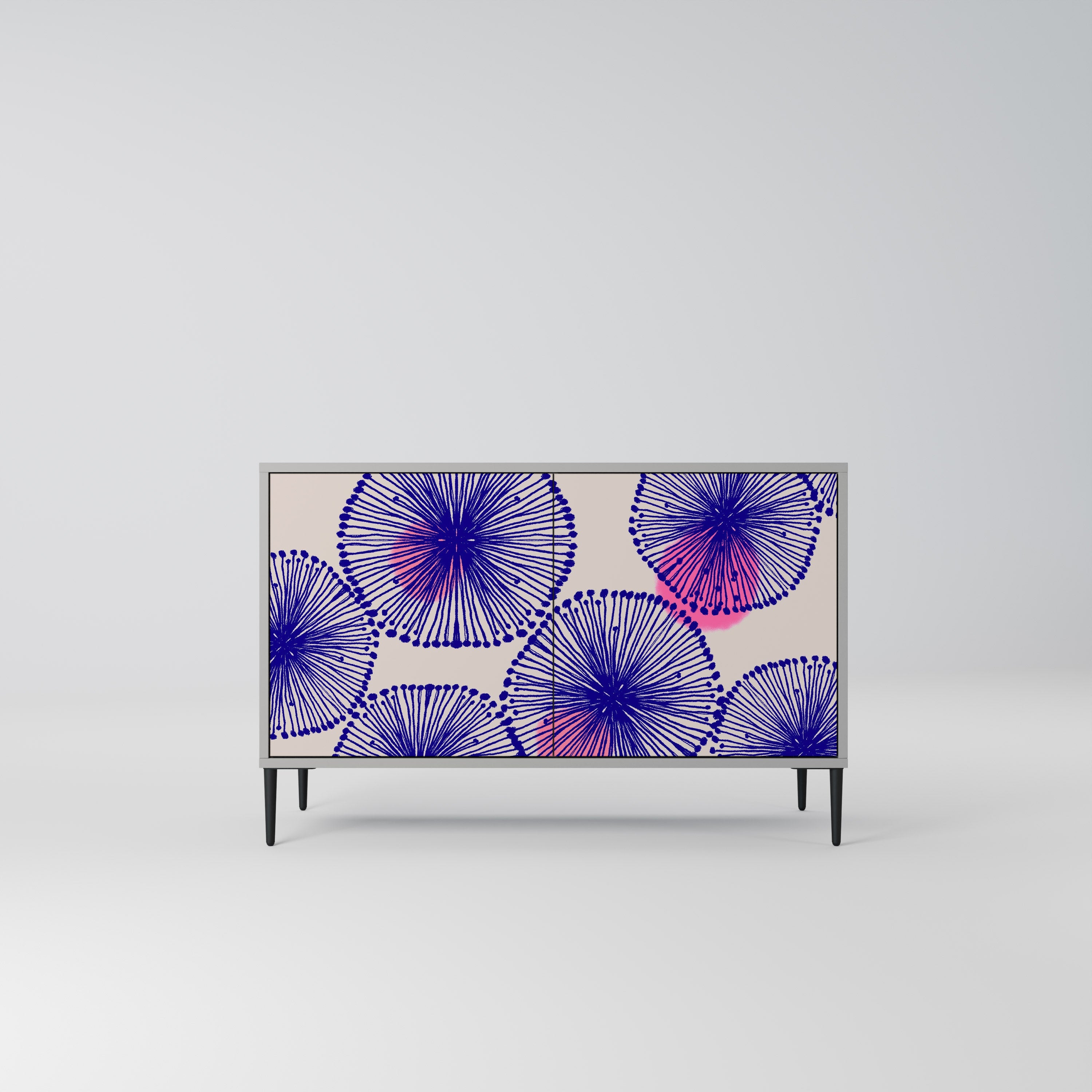 MAGIC NATURE Sideboard mit 2 Türen in Grau