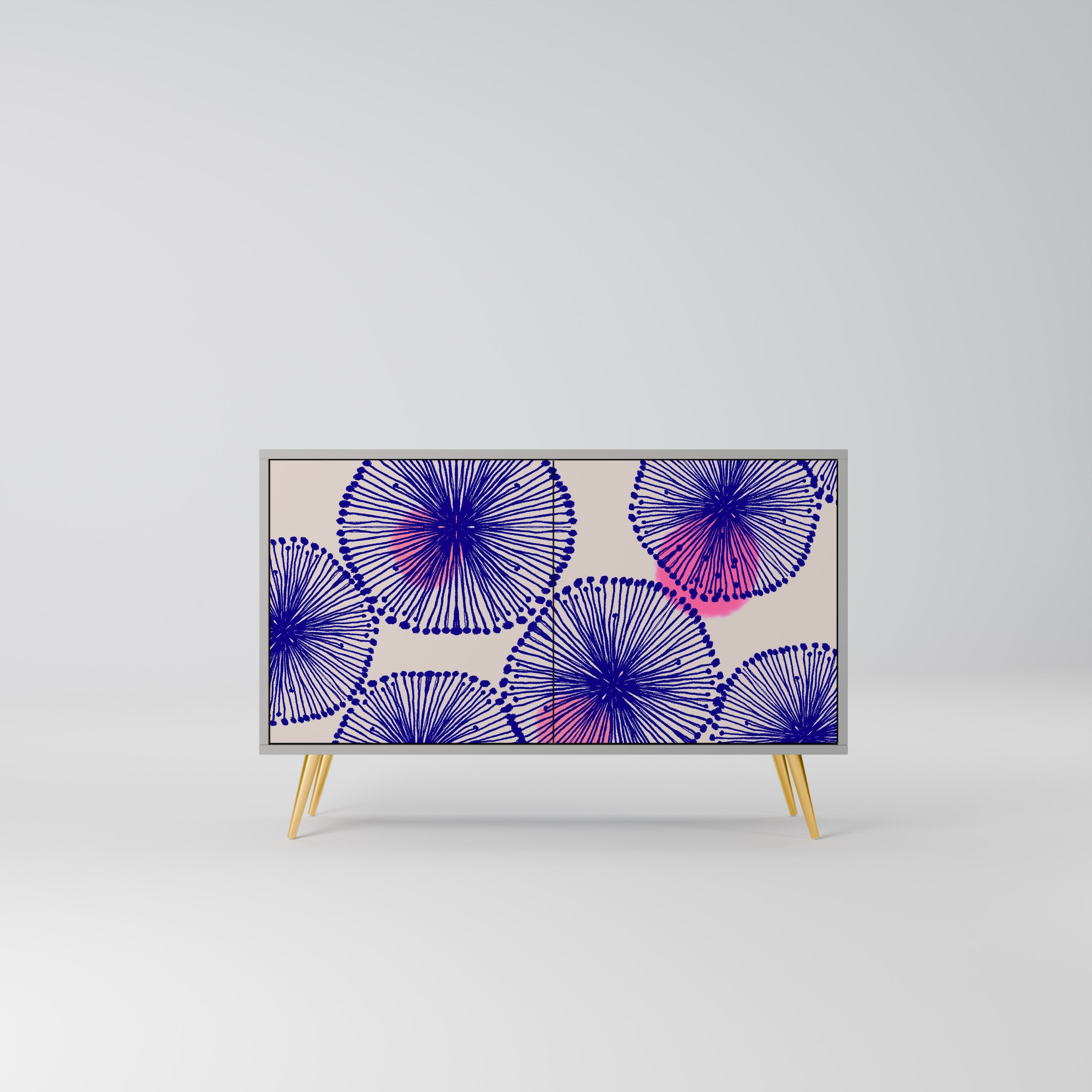 MAGIC NATURE Sideboard mit 2 Türen in Grau