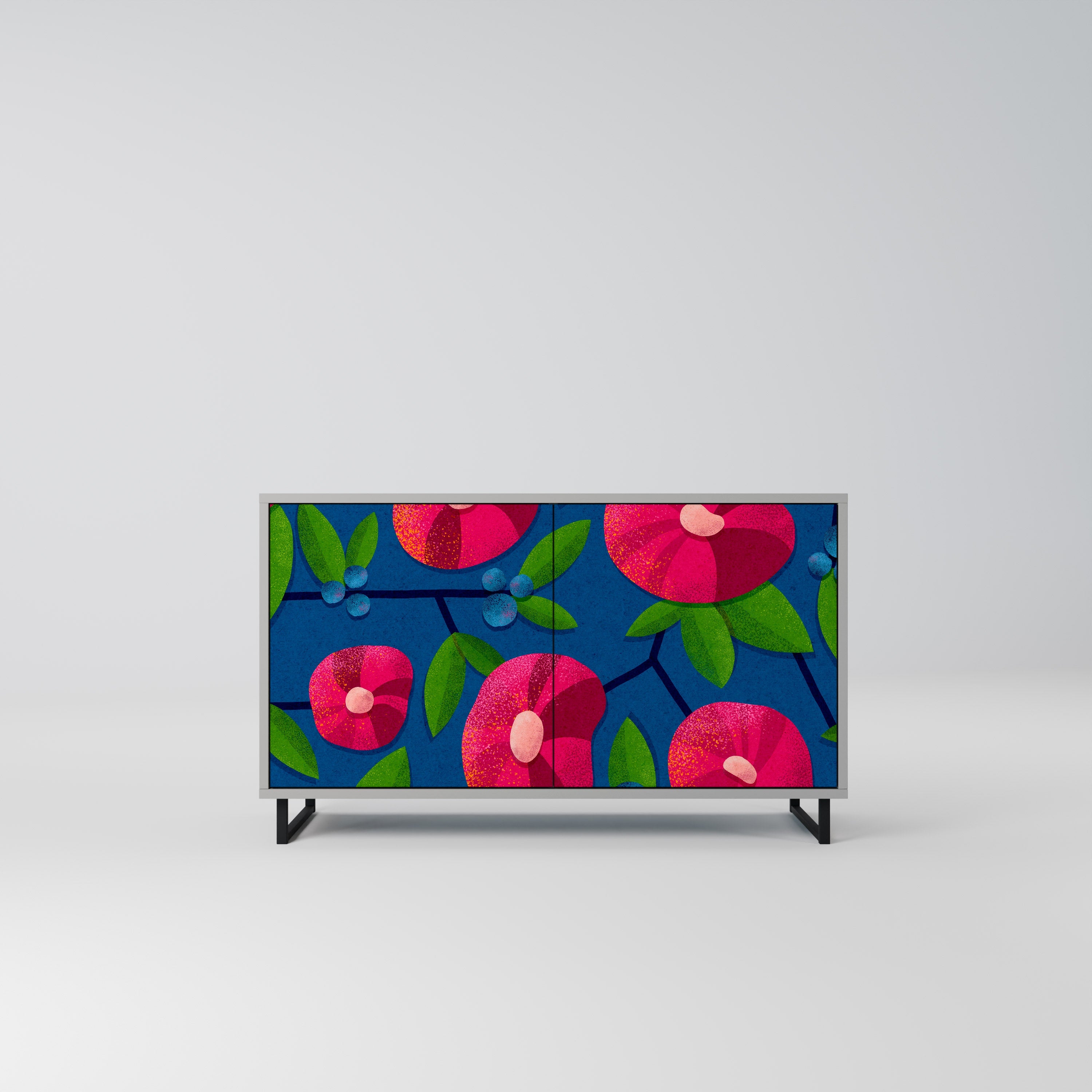SPRING THOUGHTS Sideboard mit 2 Türen in Grau
