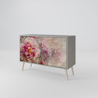 PEONY WHISPER 2-Door Sideboard in Grey Finish