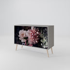 PURE BLOSSOM Sideboard mit 2 Türen in Grau
