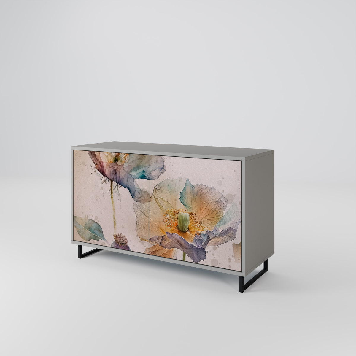 SOFTEN POPPY 2-türiges Sideboard