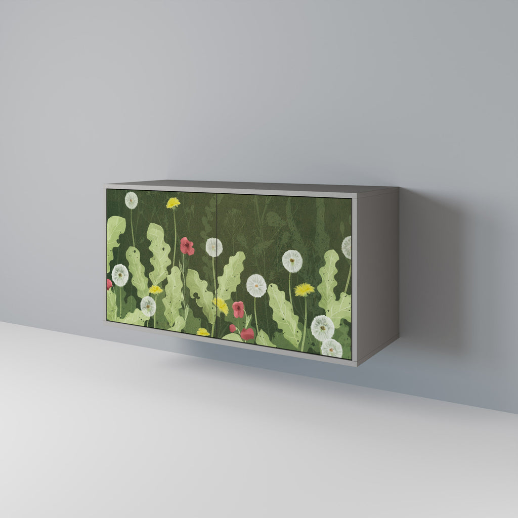 DANDELION AMUSE Sideboard mit 2 Türen in Grau