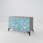 BLOOMY MORNING Sideboard mit 2 Türen in Grau