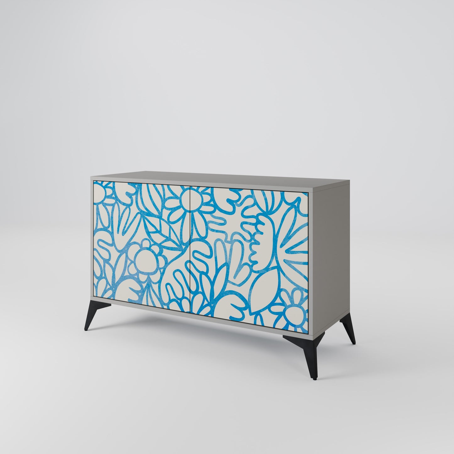 BLOOMY MORNING 2-türiges Sideboard