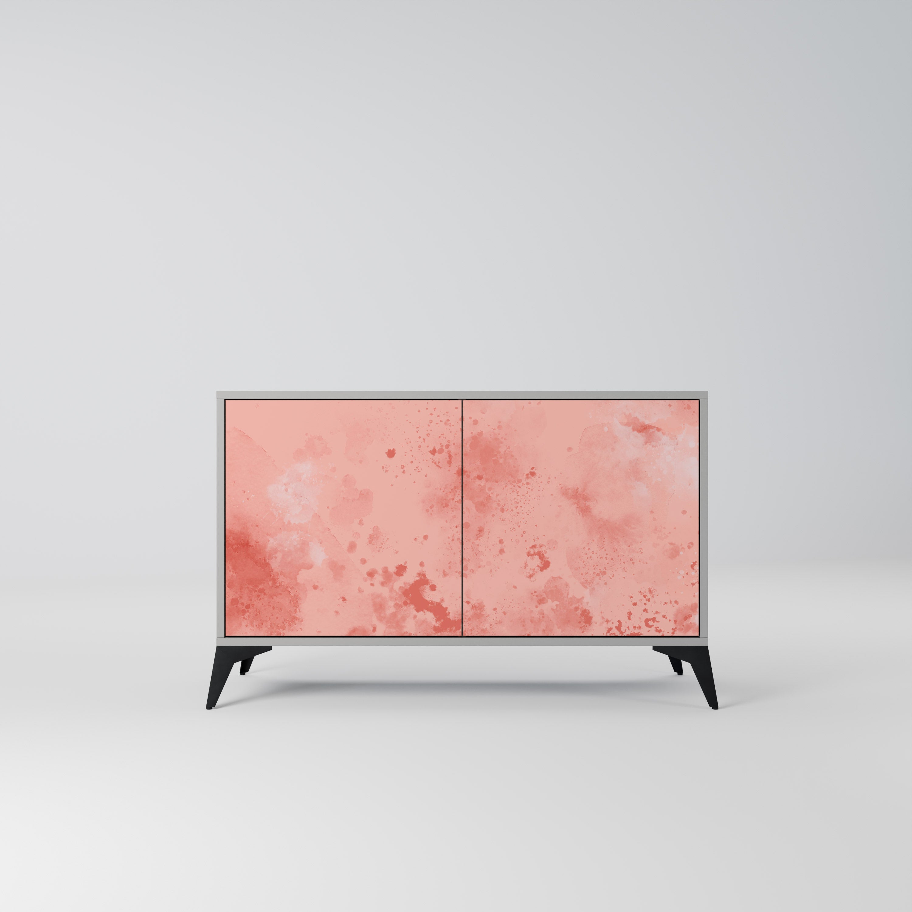 CRANE DANCE Sideboard mit 2 Türen in Grau