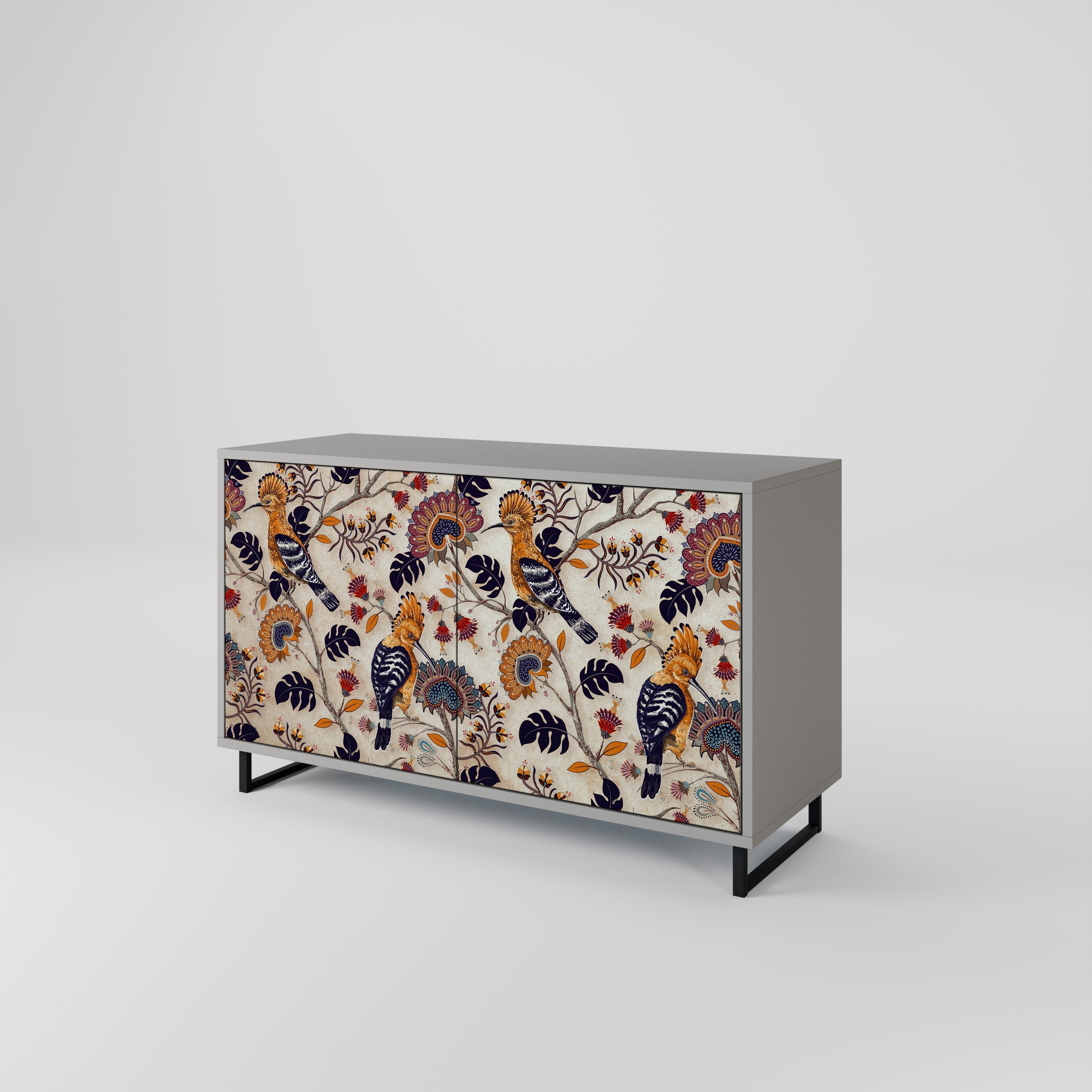 EMINENT HOOPOE Sideboard mit 2 Türen in Grau