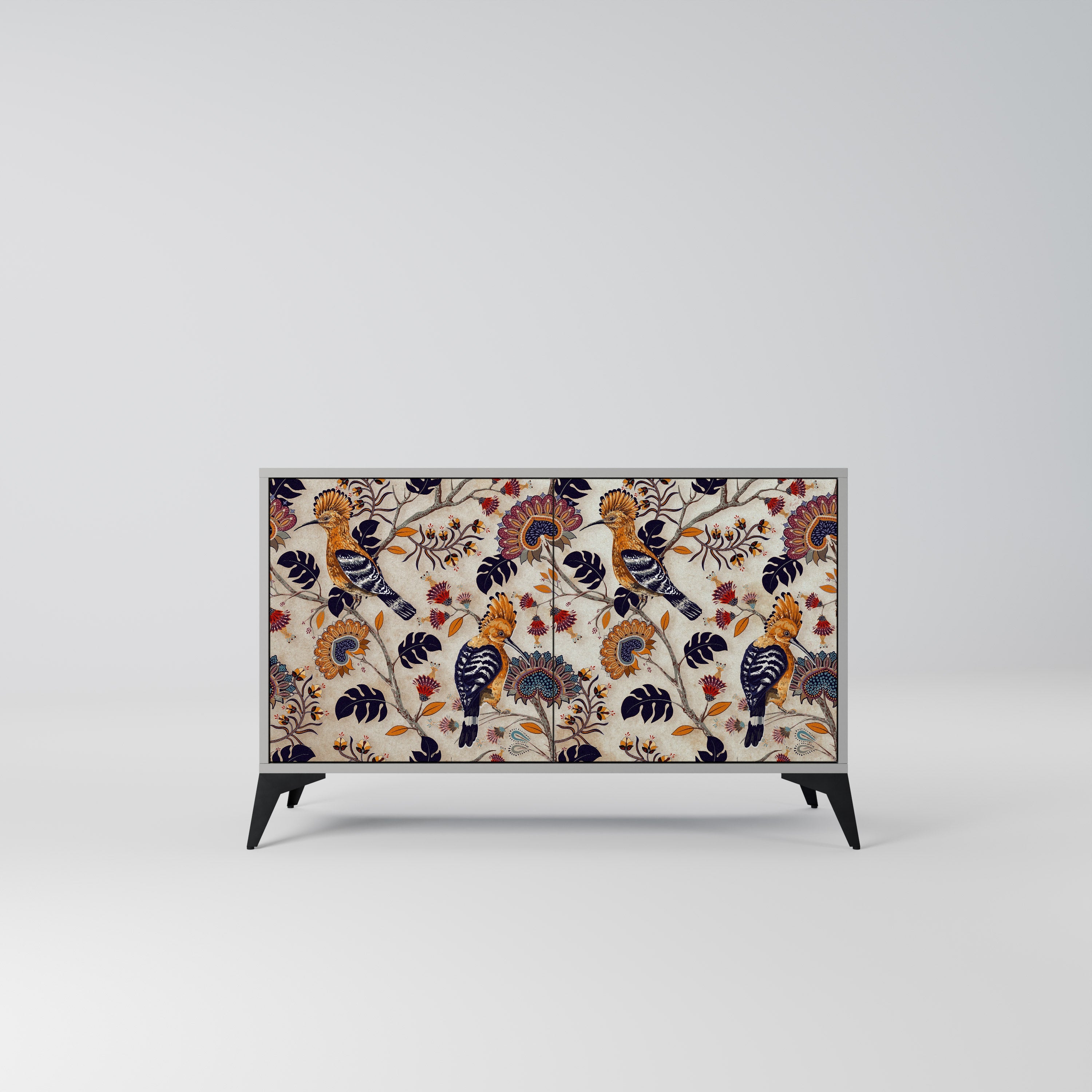 EMINENT HOOPOE Sideboard mit 2 Türen in Grau