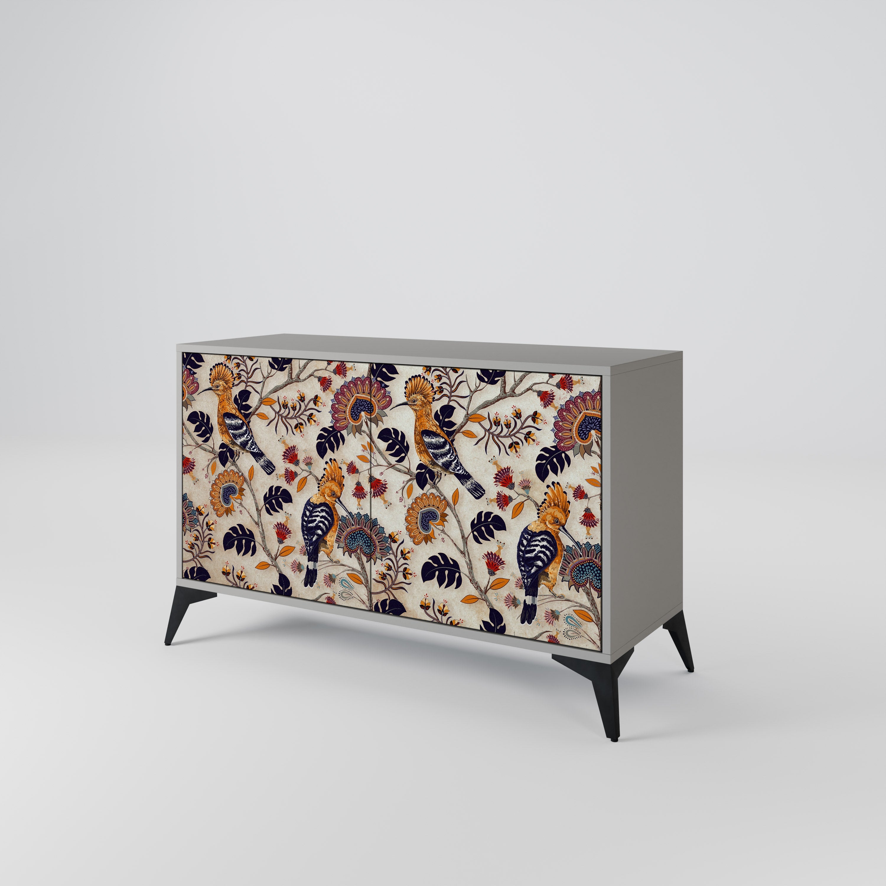 EMINENT HOOPOE Sideboard mit 2 Türen in Grau