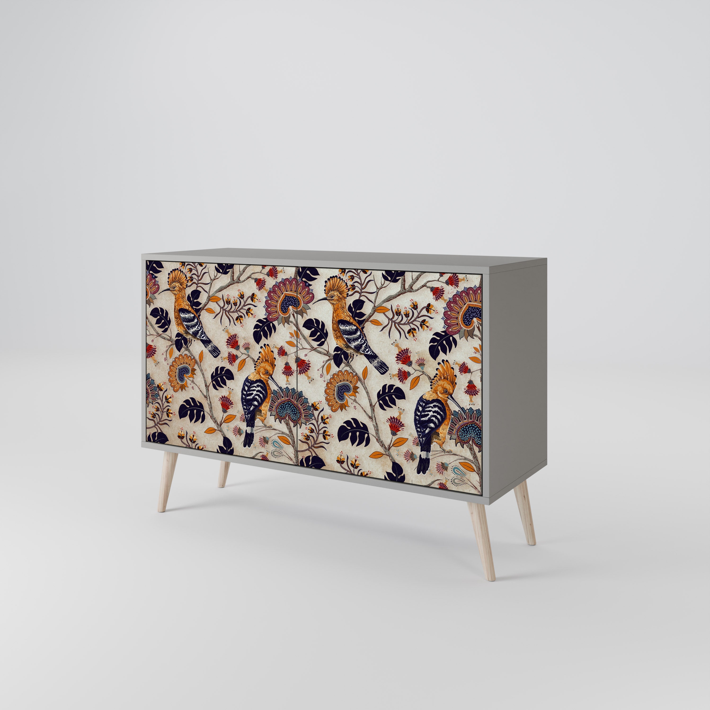 EMINENT HOOPOE Sideboard mit 2 Türen in Grau