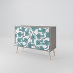 WATERSPOUT SONGIBIRD Sideboard mit 2 Türen in Grau