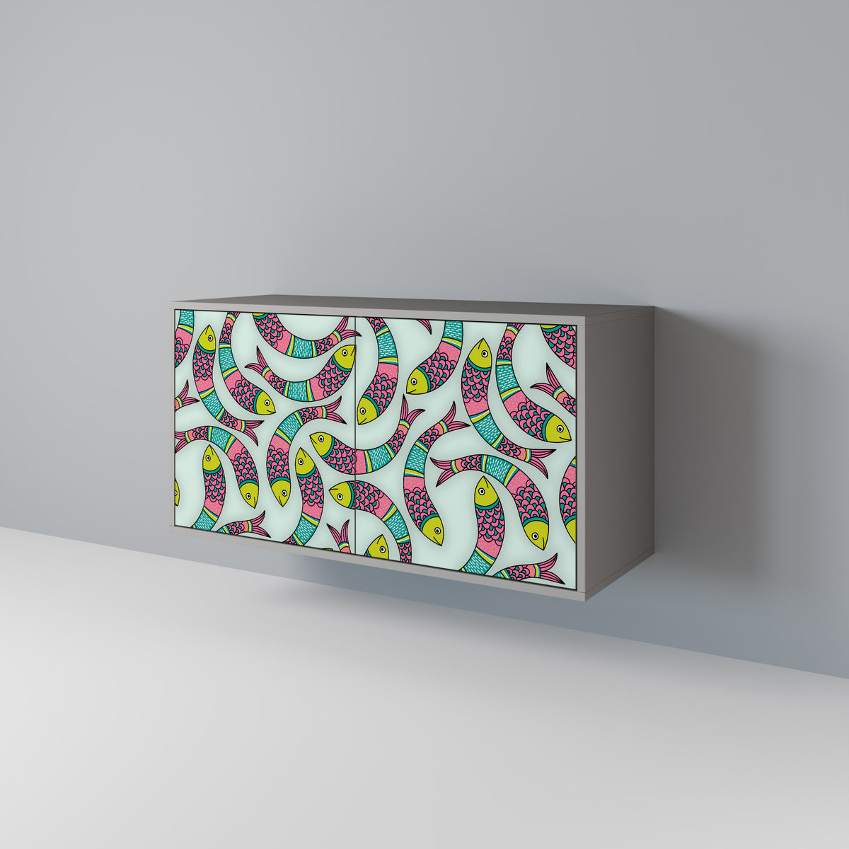 INDIAN FISH 2-türiges Sideboard