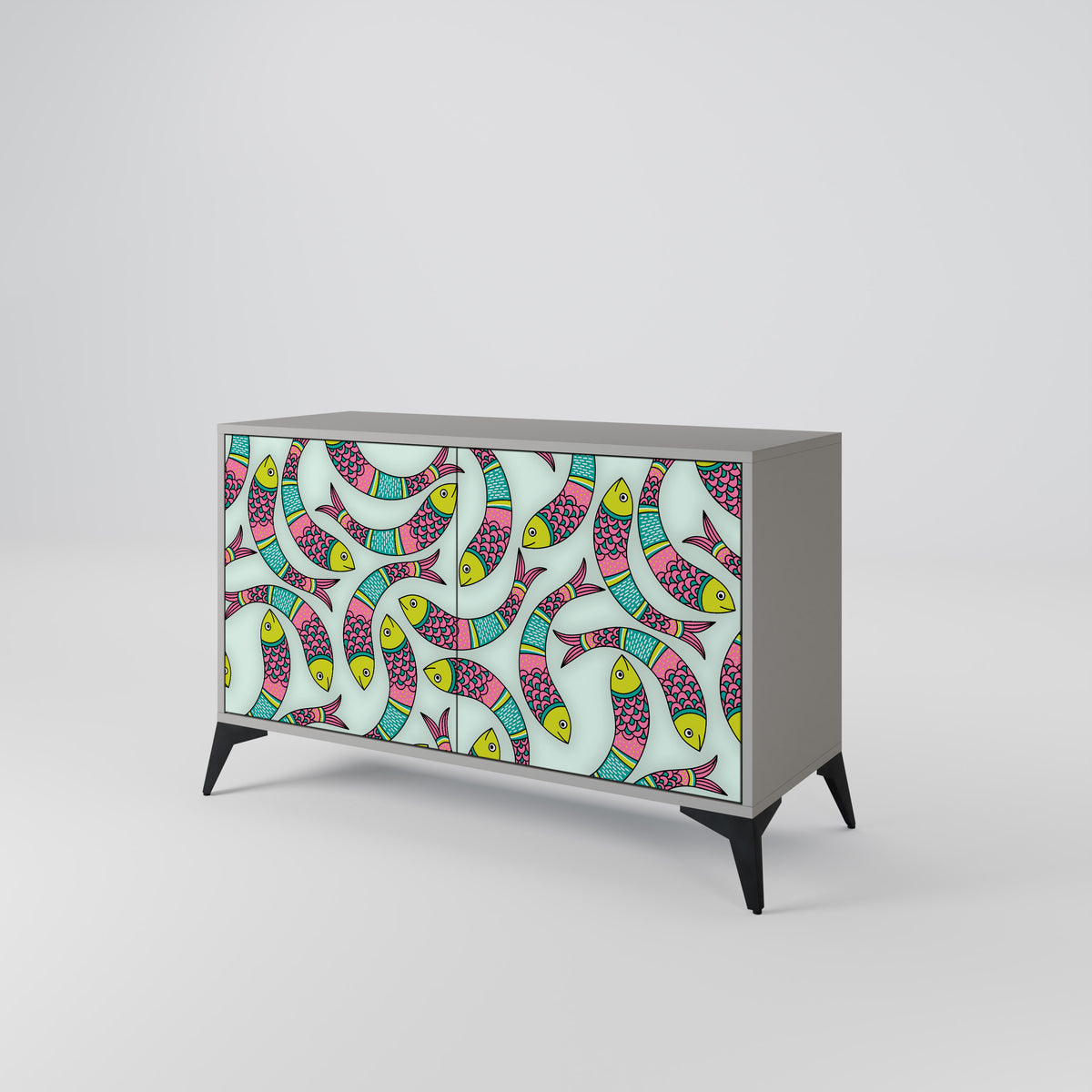 INDIAN FISH 2-türiges Sideboard
