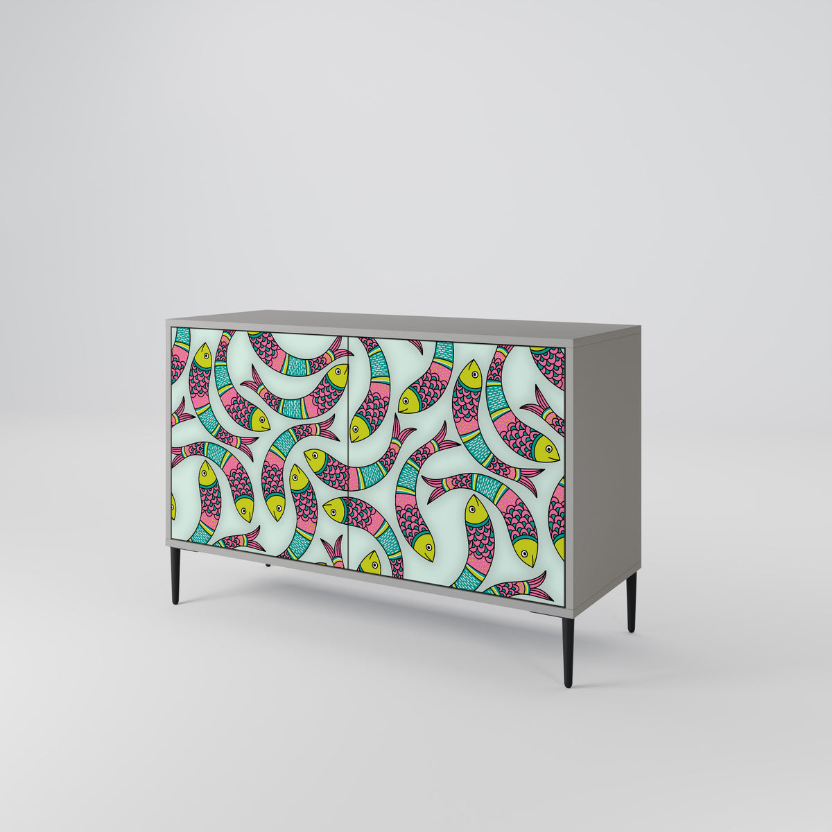 INDIAN FISH 2-türiges Sideboard