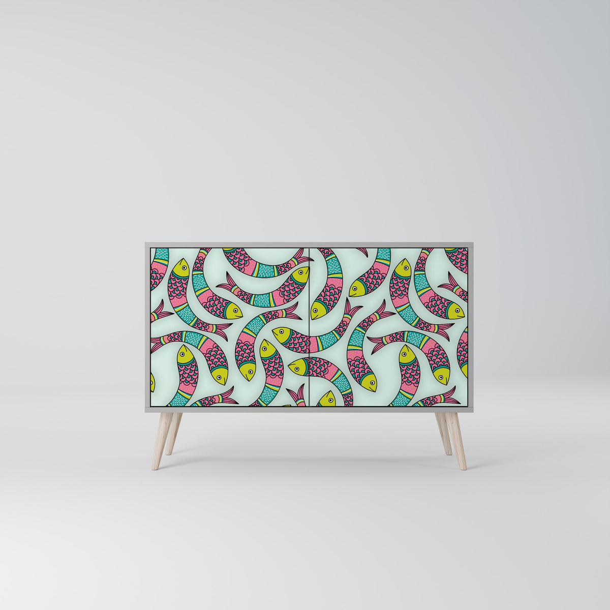 INDIAN FISH 2-türiges Sideboard