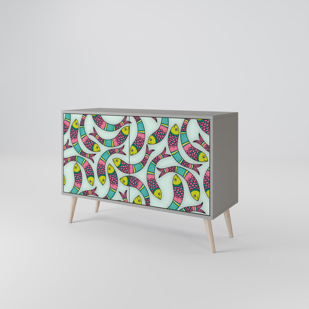 INDIAN FISH 2-türiges Sideboard