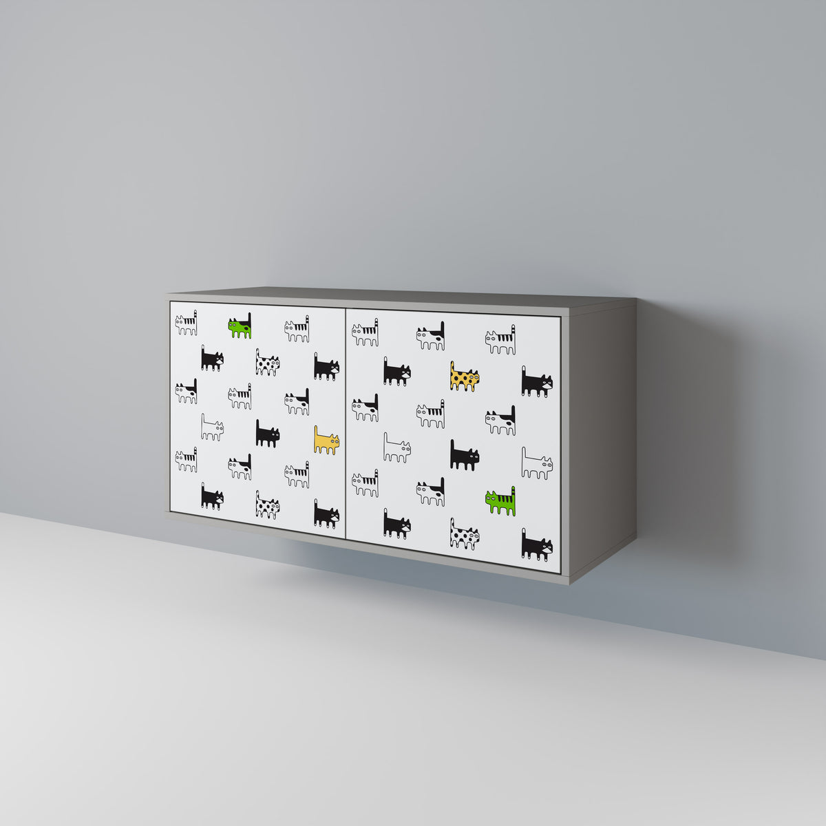 CATS COMPILATION 2-türiges Sideboard