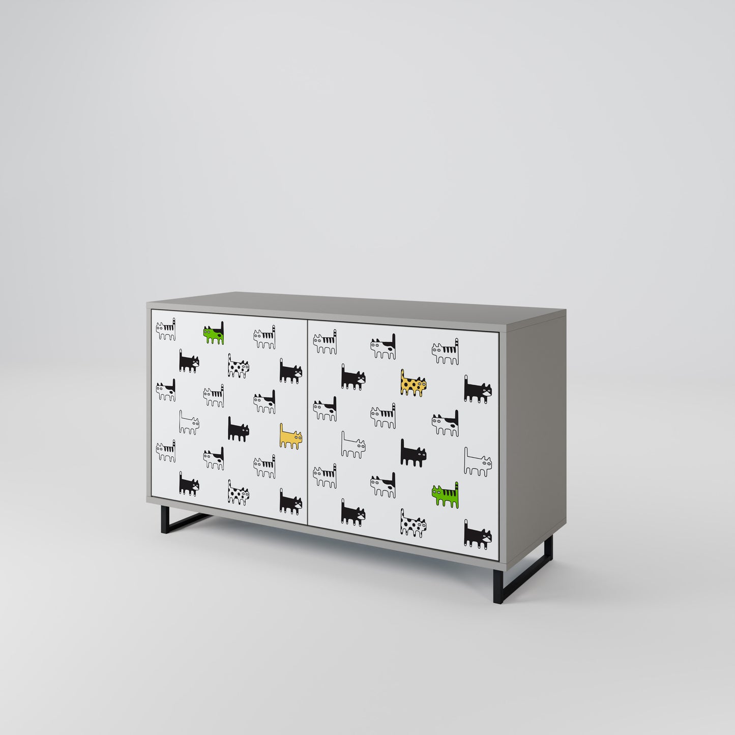 CATS COMPILATION 2-türiges Sideboard
