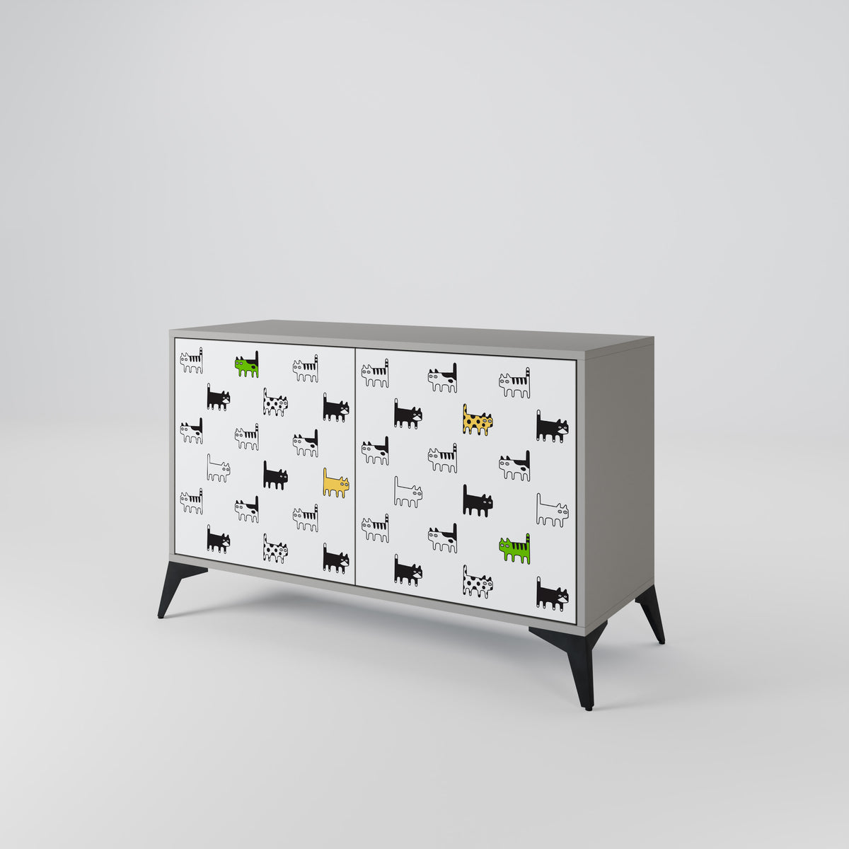 CATS COMPILATION 2-türiges Sideboard