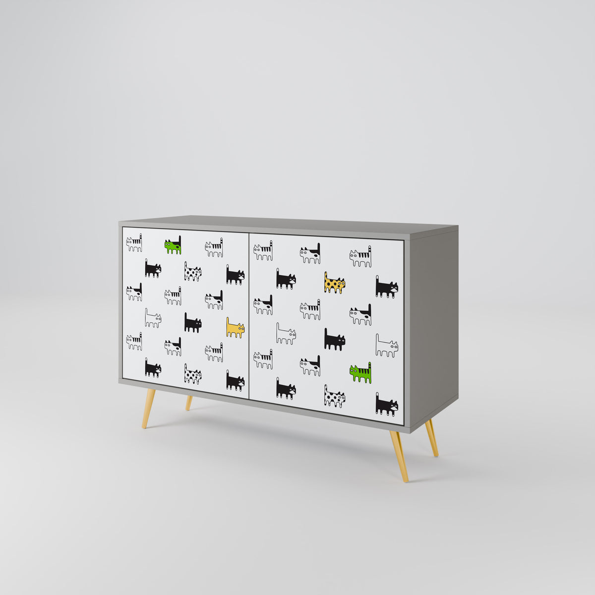 CATS COMPILATION 2-türiges Sideboard