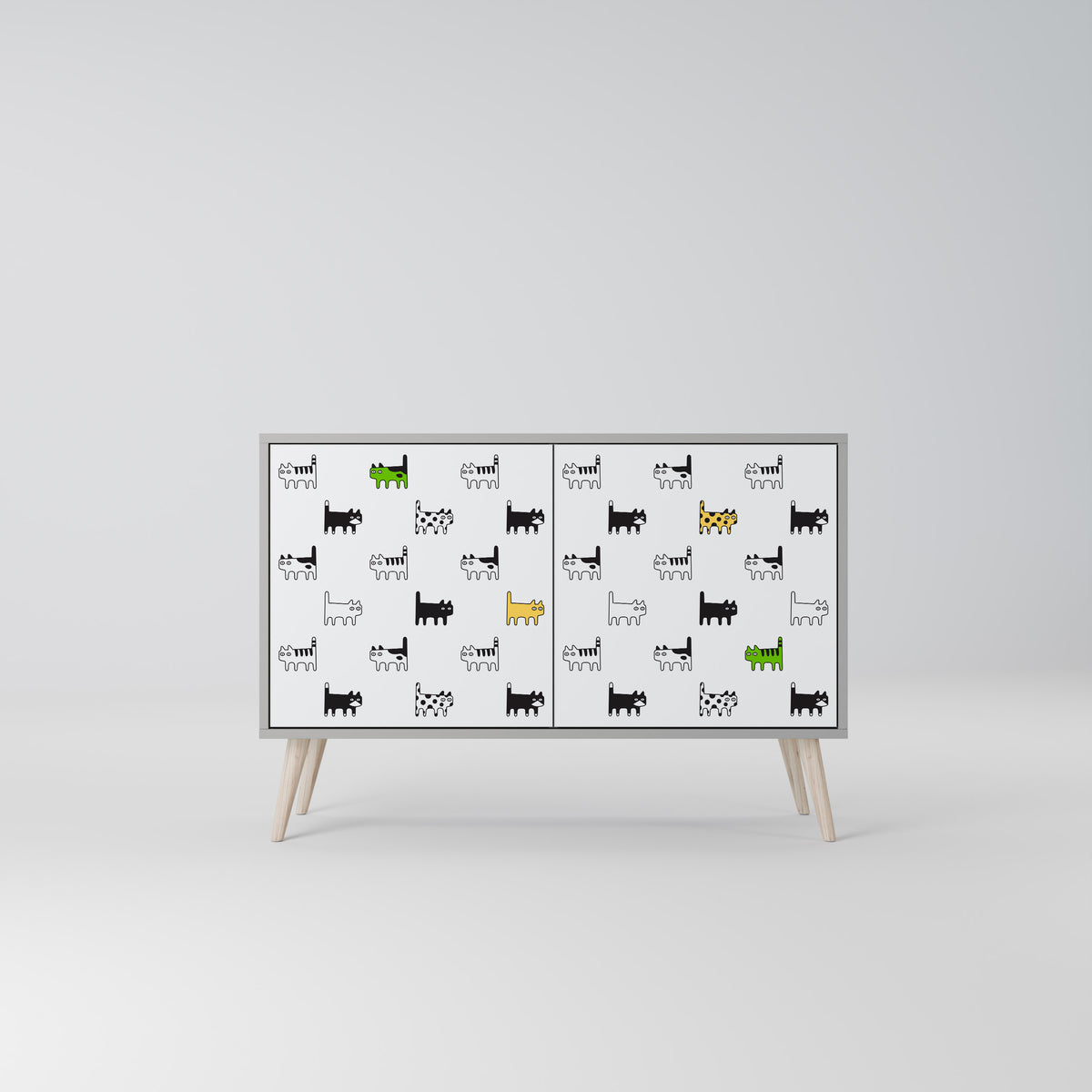 CATS COMPILATION 2-türiges Sideboard