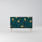 AUTUMN INSECTS Sideboard mit 2 Türen in Grau