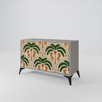 DANCING PREDATORS Sideboard mit 2 Türen in Grau