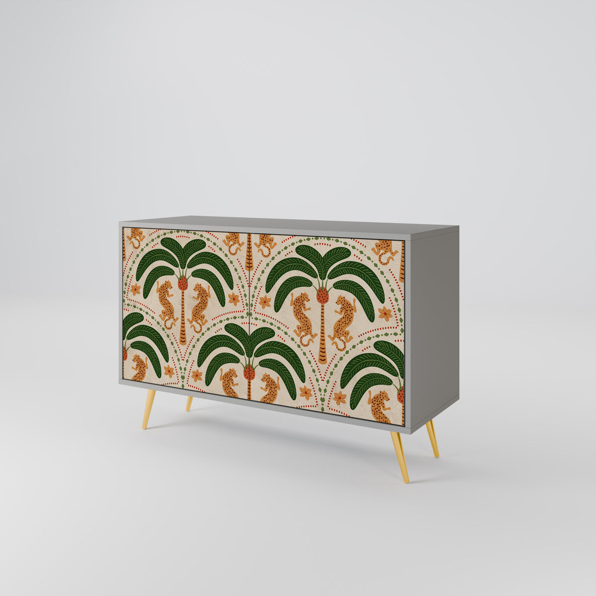 DANCING PREDATORS 2-türiges Sideboard