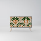 DANCING PREDATORS Sideboard mit 2 Türen in Grau