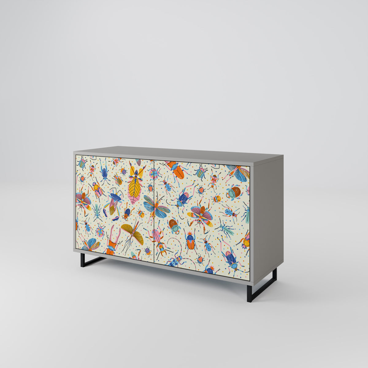 COLORFUL INSECTS 2-türiges Sideboard