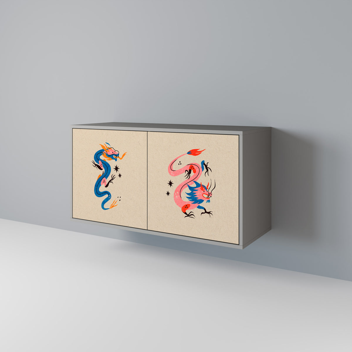 MYTHOLOGICAL CREATURES 2-türiges Sideboard