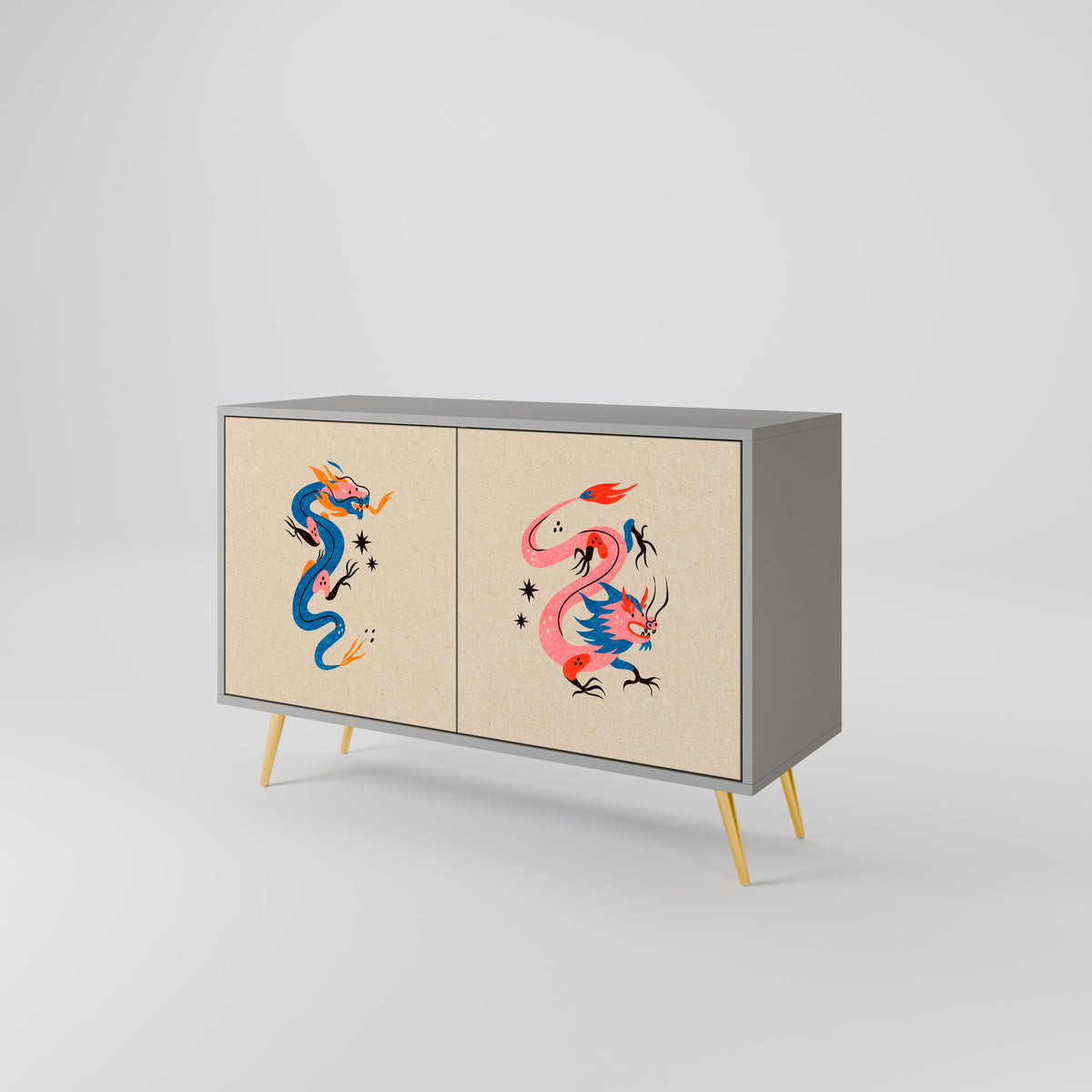 MYTHOLOGICAL CREATURES 2-türiges Sideboard