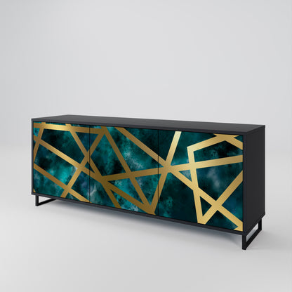 THE LABYRINTH OF GOLD 3-türiges Sideboard