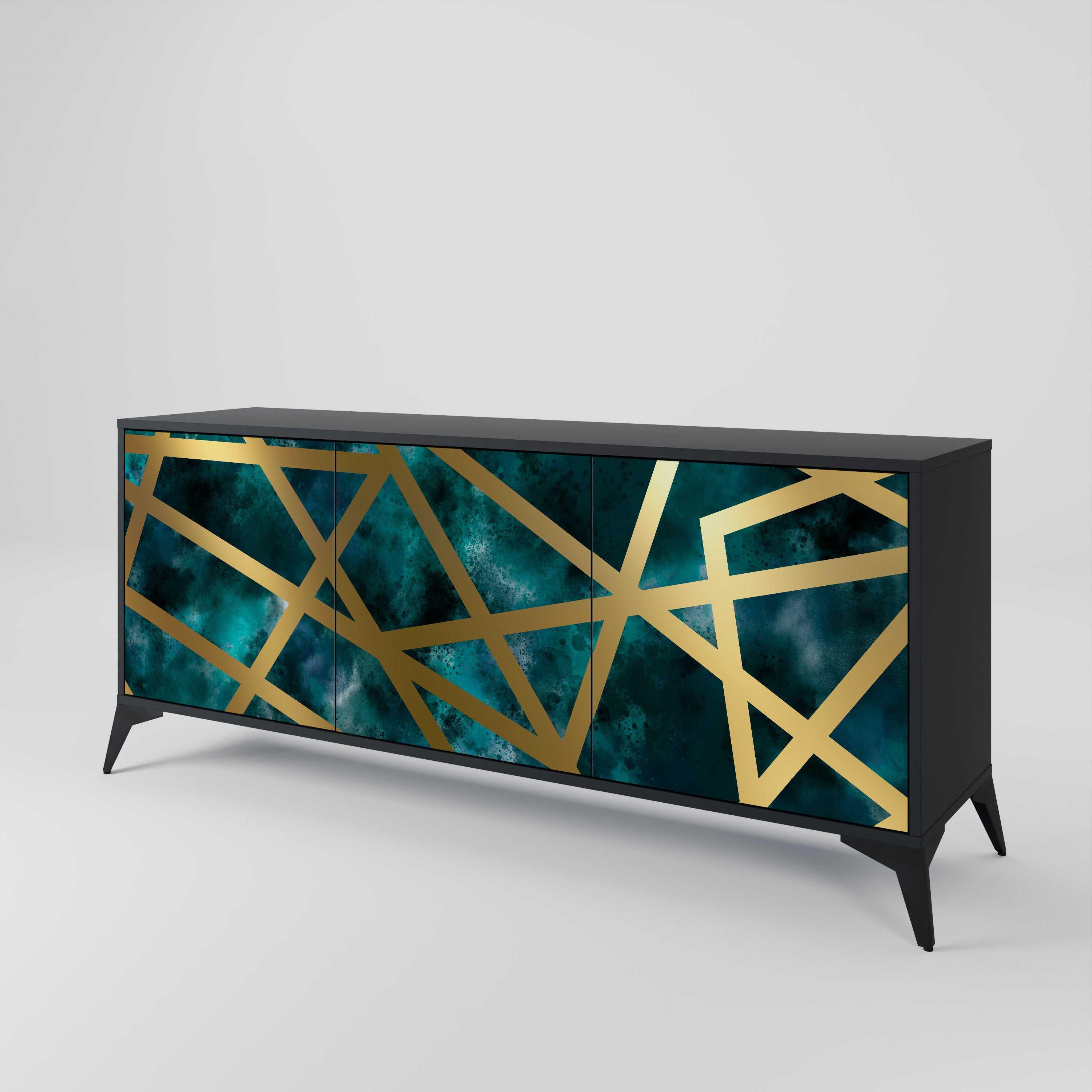 THE LABYRINTH OF GOLD 3-Door Sideboard