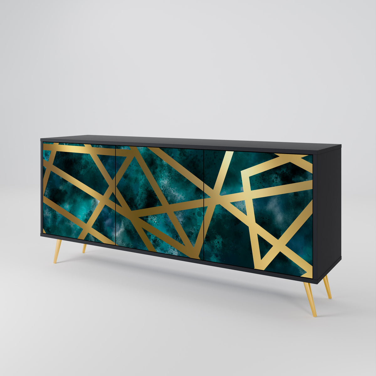 THE LABYRINTH OF GOLD 3-türiges Sideboard