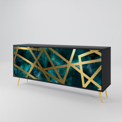 THE LABYRINTH OF GOLD 3-türiges Sideboard