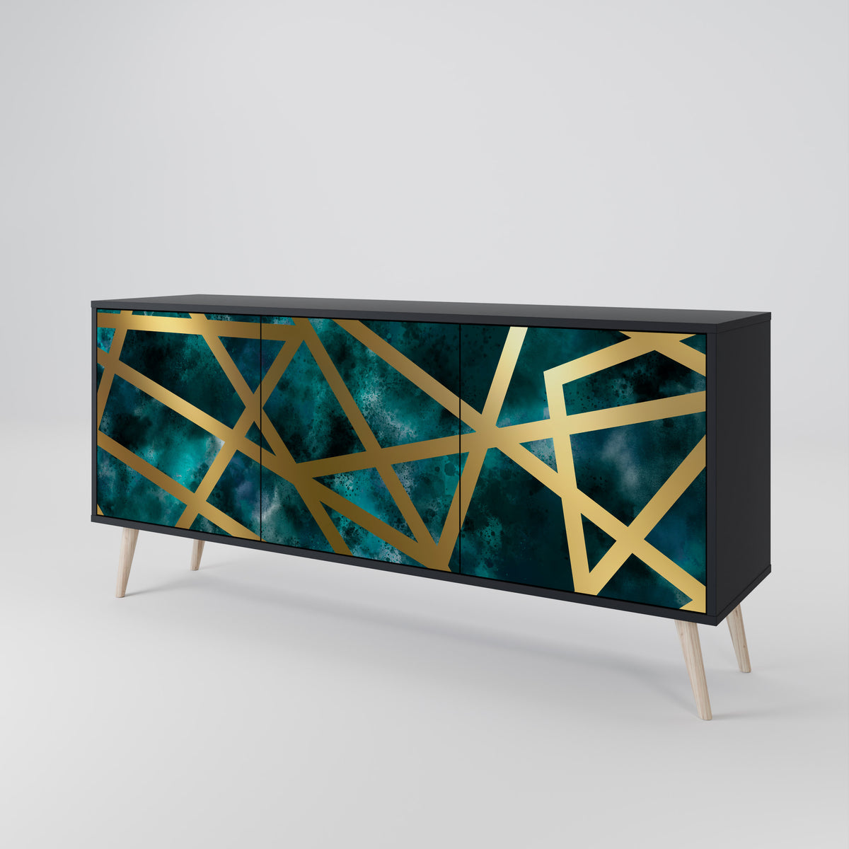 THE LABYRINTH OF GOLD 3-türiges Sideboard