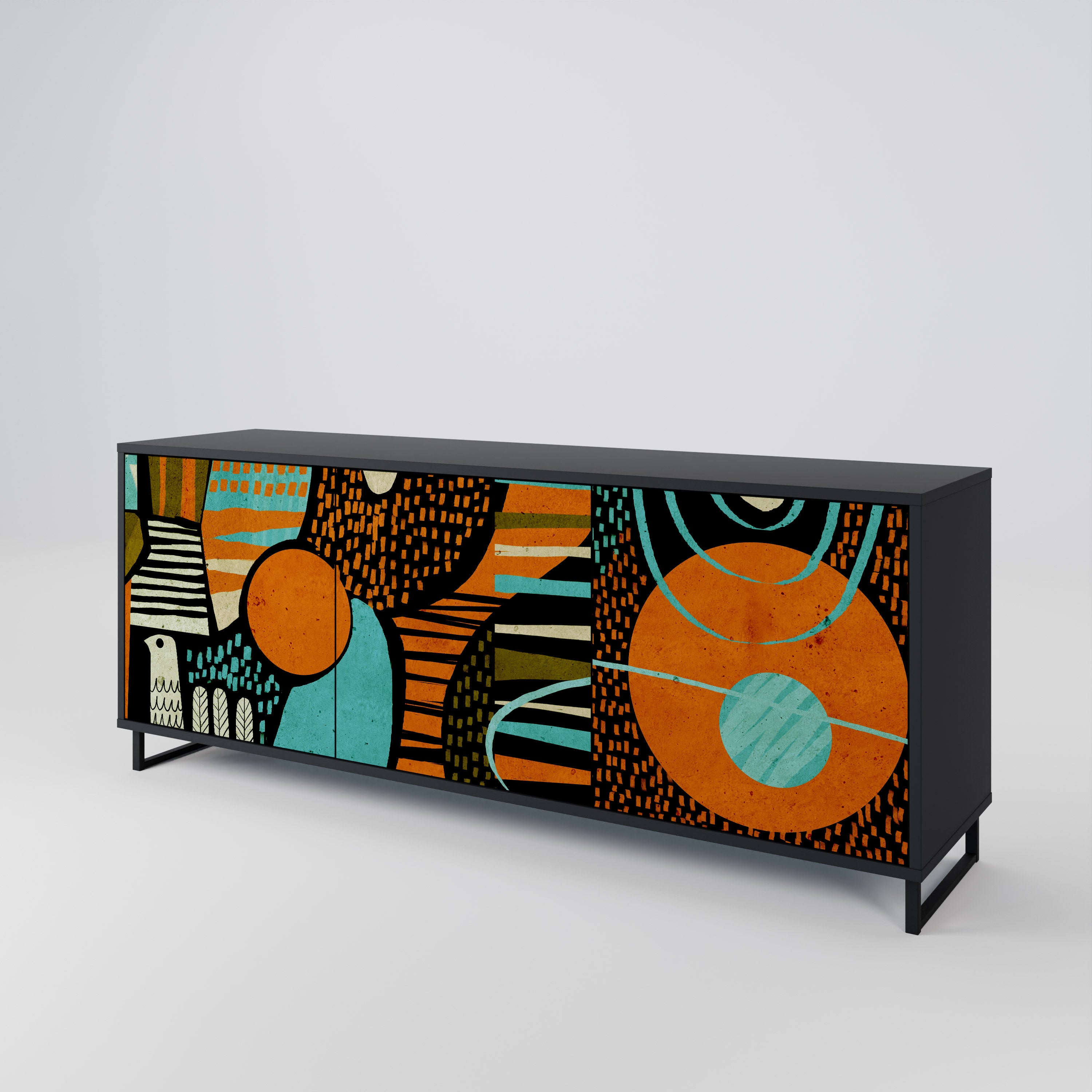 GEODE GLIMMER 3-türiges Sideboard