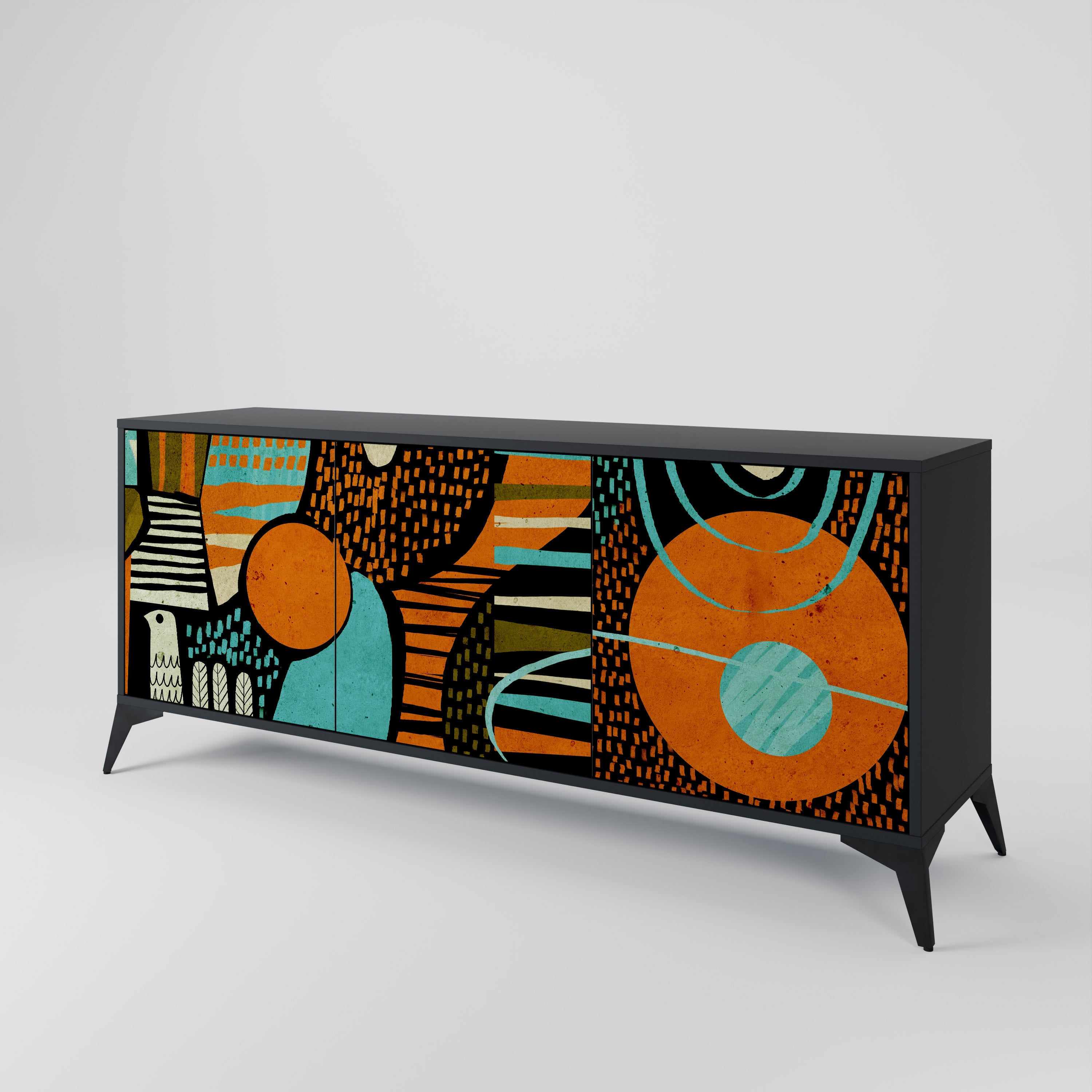 GEODE GLIMMER 3-türiges Sideboard